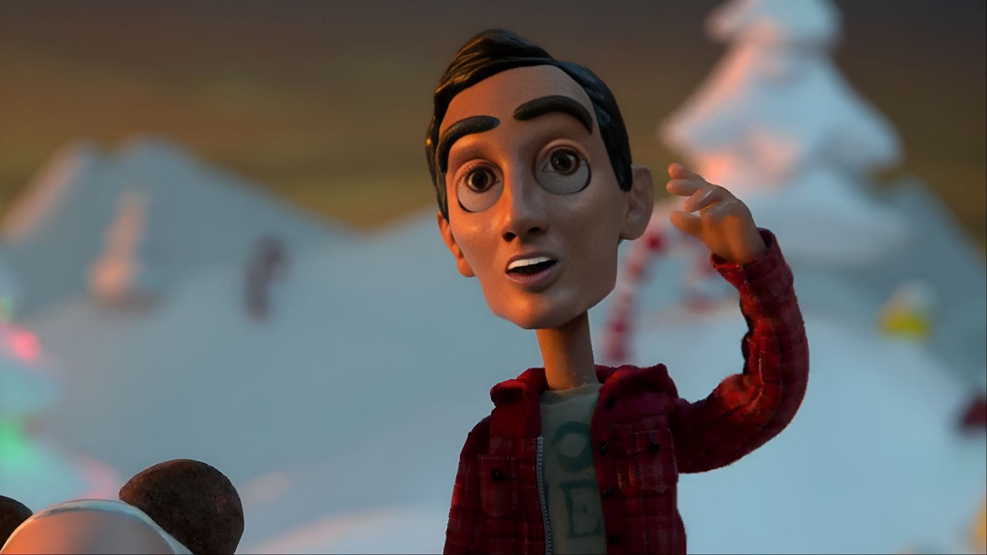 Abed's stop-motion journey through his imagination in Community season 2 captures the emotional weight of feeling disconnected during the holidays. (Image via AppleTv)